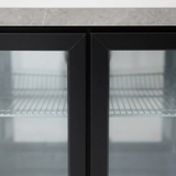 Crossray Double Fridge — detail close-up