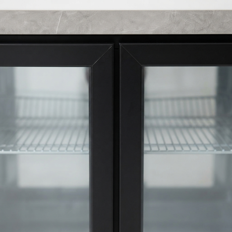 Crossray Double Fridge — detail close-up