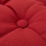 Kakadu Cushion Red — detail close-up