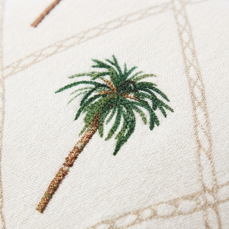Palmy Bahama - Indoor Cushion (50 x 50) — detail close-up