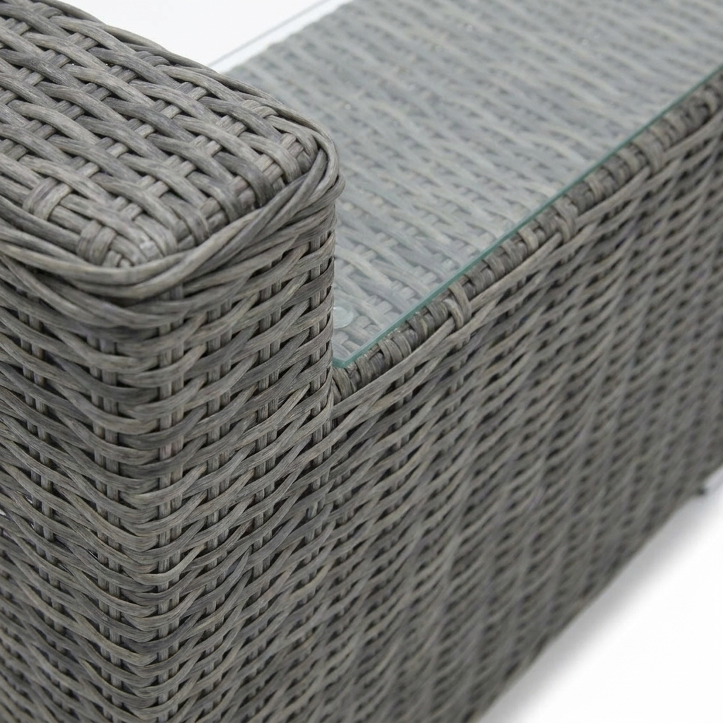 Amani Centre Table - Grey — detail close-up