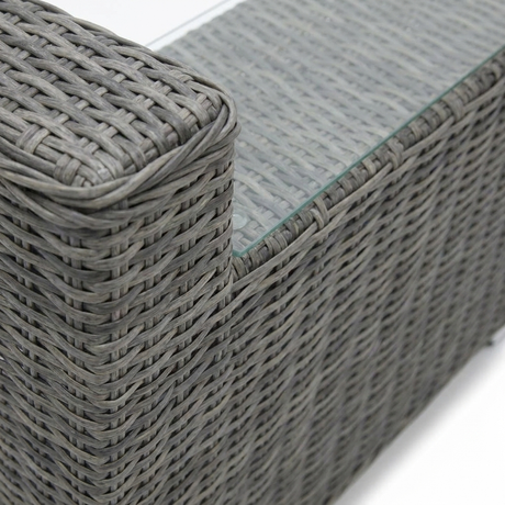 Amani Centre Table - Grey — detail close-up