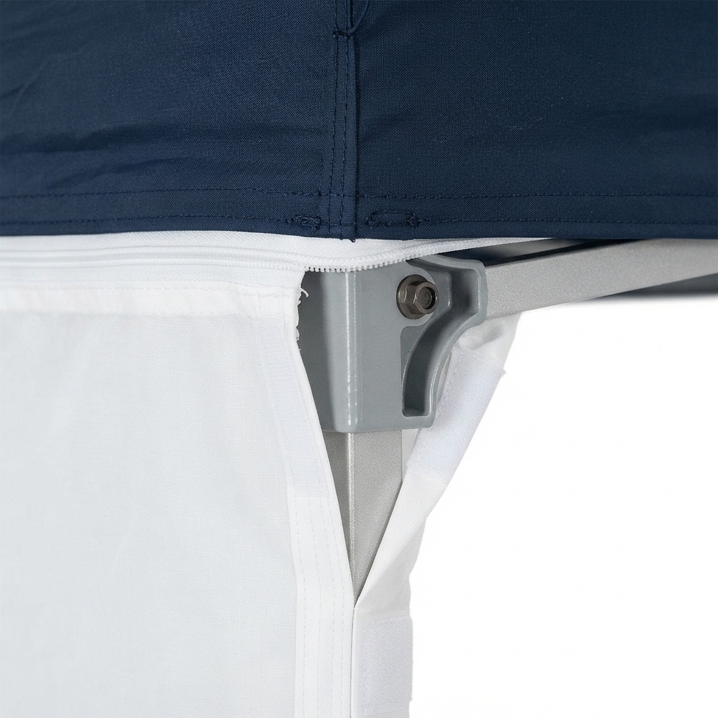 Gazebo Solid Side Wall — detail close-up