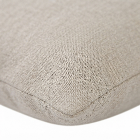 Linen Sand - Indoor Cushion (50 x 50) — detail close-up