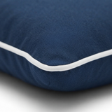 Deep Ocean Outdoor Cushion 45x45cm — detail close-up