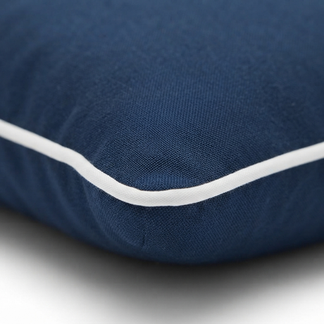 Deep Ocean Outdoor Cushion 45x45cm — detail close-up