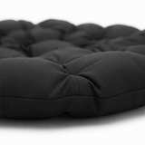Kakadu Cushion Black — detail close-up