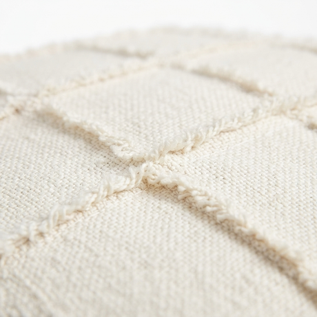 Coco Blanc - Indoor Cushion (50 x 50) — detail close-up