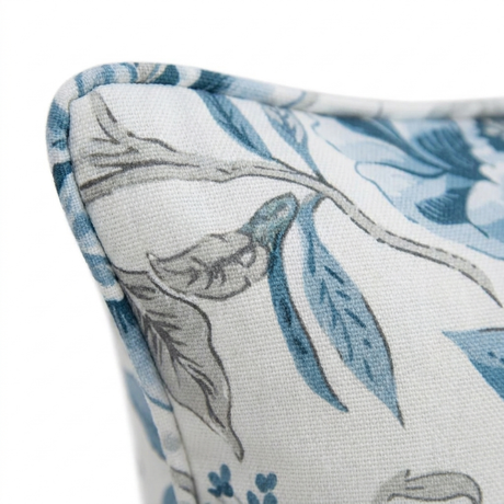 Blue Haze 45x45cm Outdoor Cushion — detail close-up