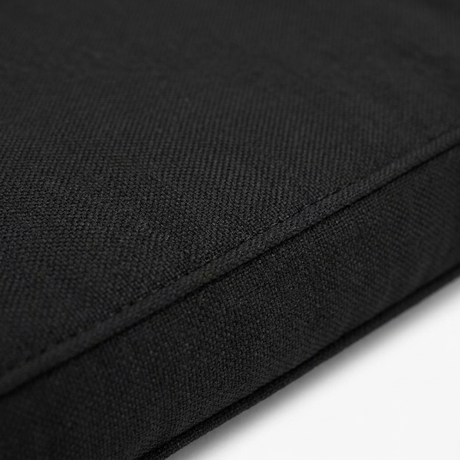 Bench Seat Cushion 235cm - Charcoal — detail close-up