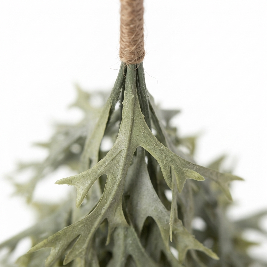 Hanging Staghorn Leaf Bunch — detail close-up