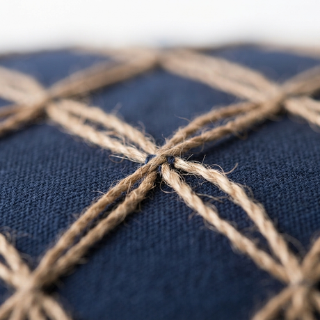 Newport Lattice - Indoor Cushion (50 x 50) — detail close-up