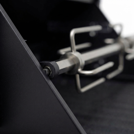 Xtreme Electric BBQ Rotisserie — detail close-up