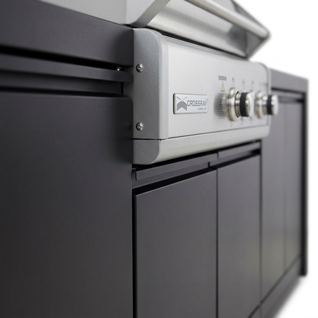 Crossray Gas BBQ Outdoor Kitchen TC4K-17 — detail close-up