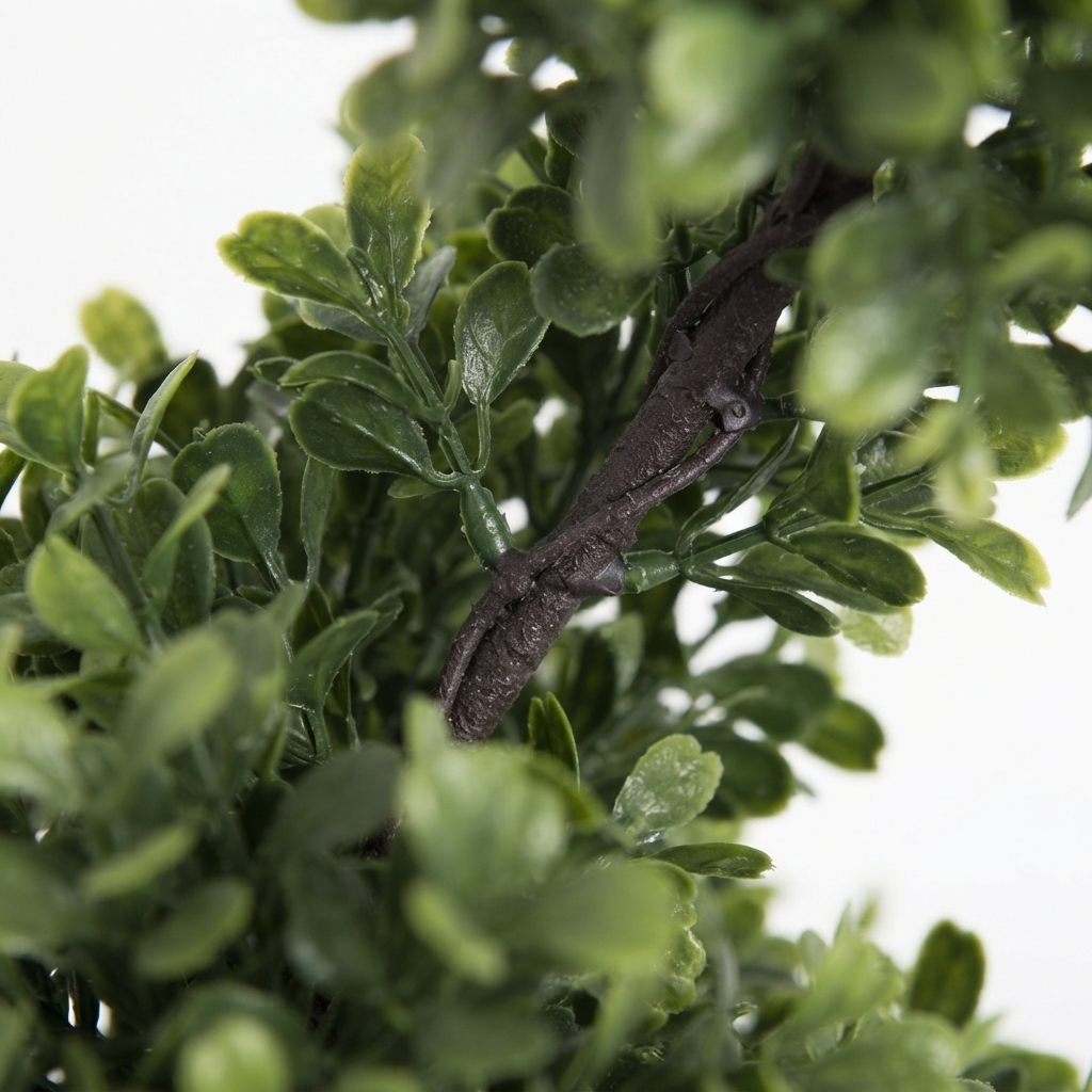 Z Boxwood Spiral Tree - Artificial Plant (190cm) — detail close-up