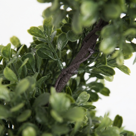 Z Boxwood Spiral Tree - Artificial Plant (190cm) — detail close-up