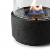 Tenderflame Cafe 14 Lava Black — detail close-up