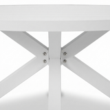 Mudgee 173cm Round Dining Table — detail close-up