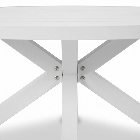 Mudgee 173cm Round Dining Table — detail close-up