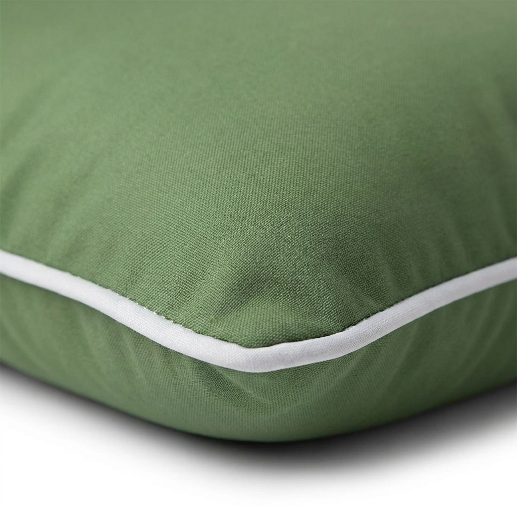 Greener Grass Outdoor Cushion 45cm — detail close-up