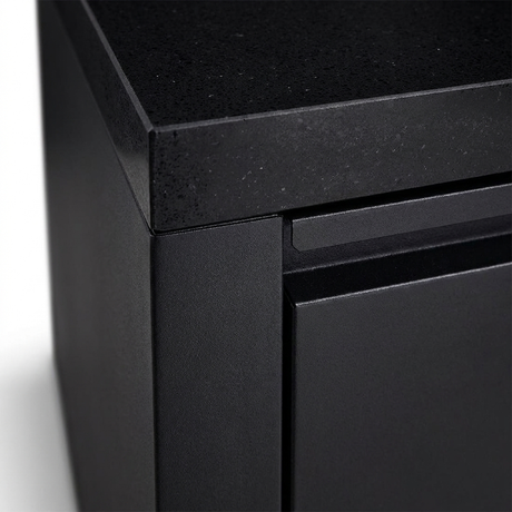 Crossray Xplor Bas BBQ Outdoor Kitchen GD4KB-01 - Black — detail close-up