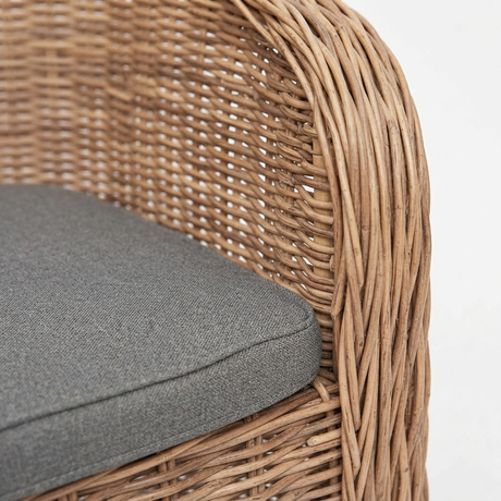 Portland Dining Chair - Natural — detail close-up