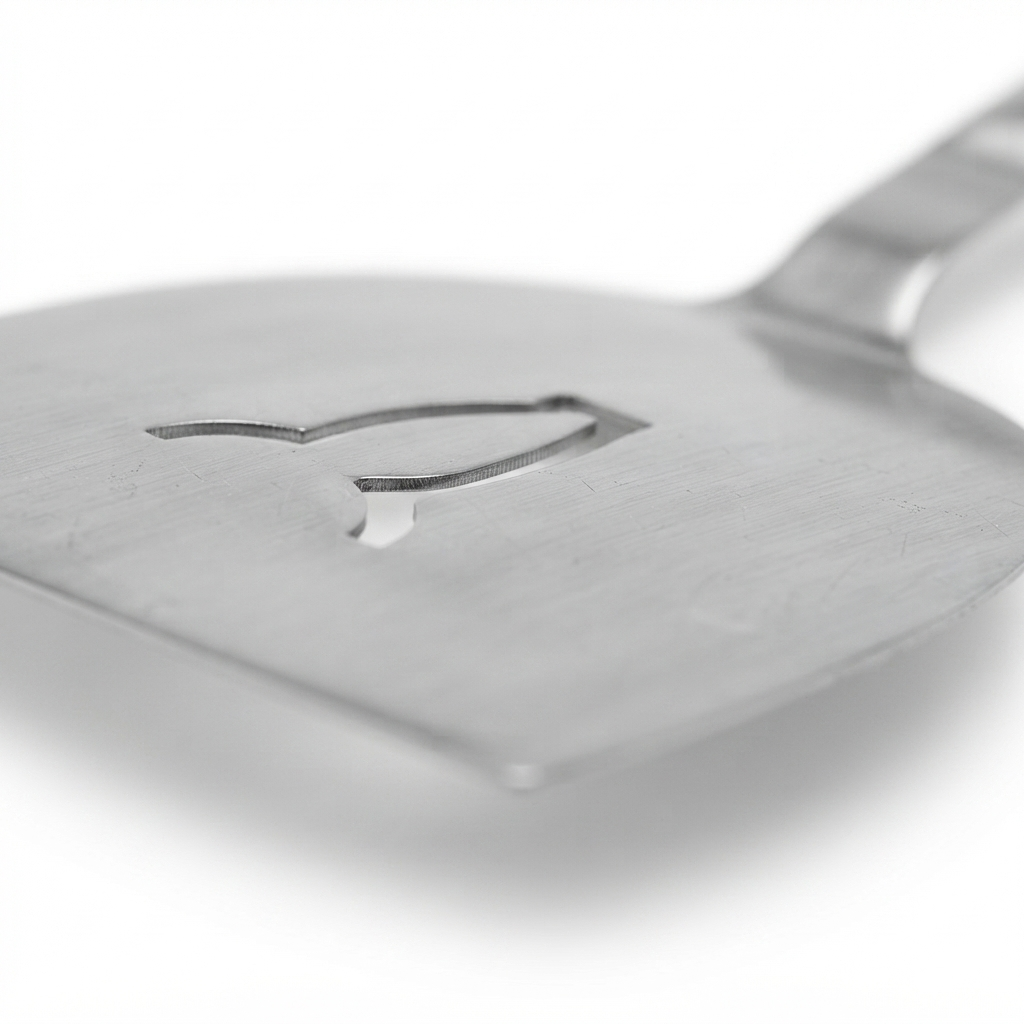 Wide BBQ Spatula — detail close-up