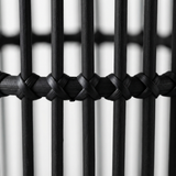 Toby Cylinder Lantern Black Medium — detail close-up