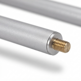 Max Classic Extension Mount Poles 600mm - Silver — detail close-up