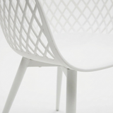 Java Dining Chair - White — detail close-up