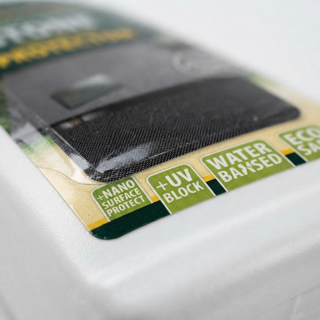 Golden Care Natural Stone Protector — detail close-up