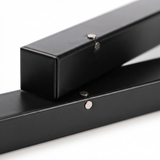 Crossray Side Kickboards for Outdoor Kitchen — detail close-up