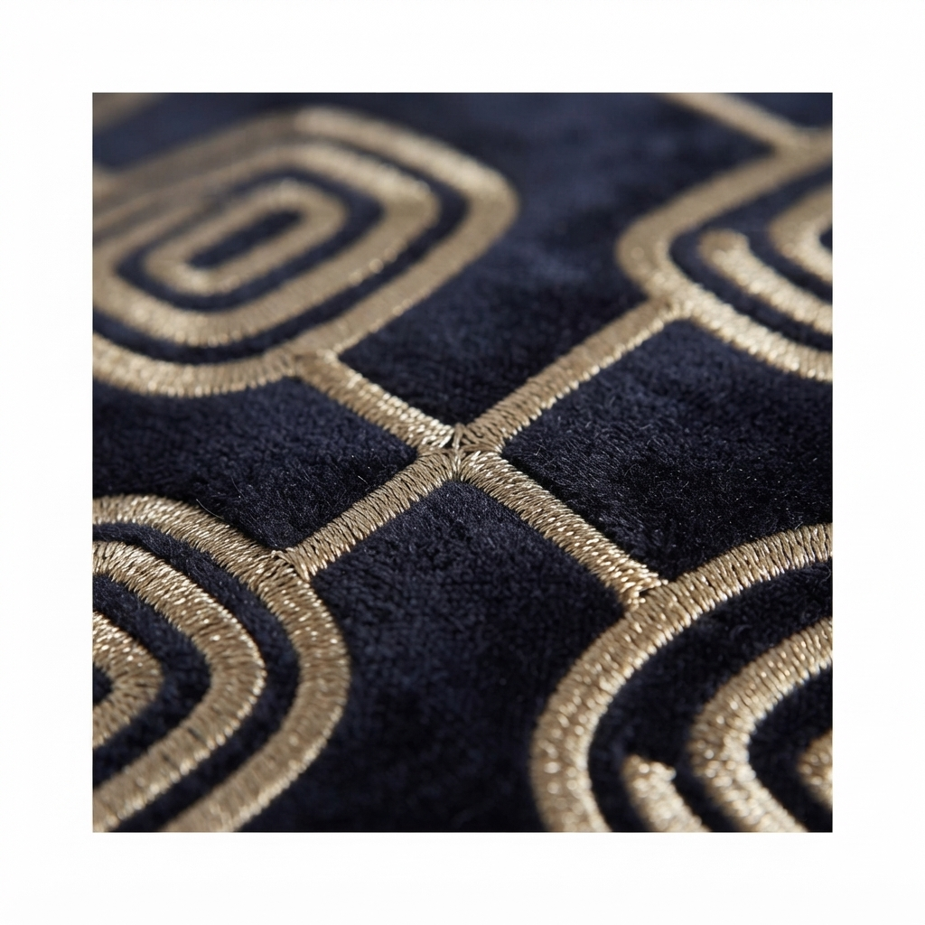 Midnight Mirage - Indoor Cushion (50 x 50) — detail close-up