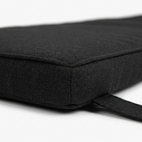 Bench Seat Cushion 195cm - Charcoal — detail close-up