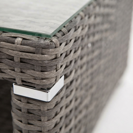 Amani Banksia Grey Coffee Table - Grey — detail close-up