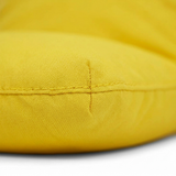 Chill Out Yellow Outdoor Beanbag — detail close-up