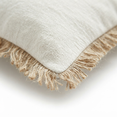 Saint Tropez Linen - Indoor Cushion (50 x 50) — detail close-up
