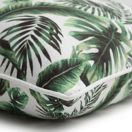 Fern Gully Outdoor Cushion 45x45cm — detail close-up