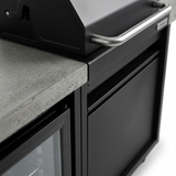 Crossray Xplor Mini Gas BBQ Kitchen GD4XKBLK-1 - Black — detail close-up