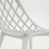 Persia Dining Chair - White — detail close-up