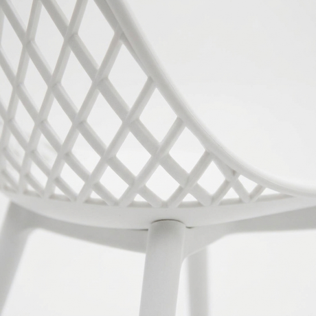 Persia Dining Chair - White — detail close-up