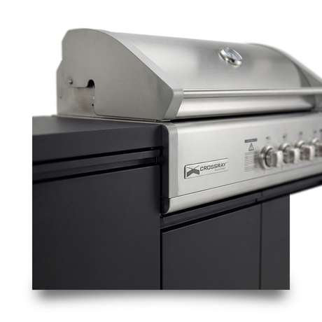 Crossray Gas BBQ Outdoor Kitchen TC4K-18 — detail close-up