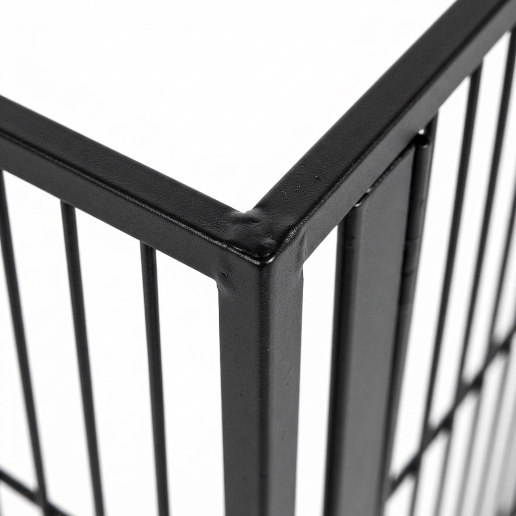 Child Guard for Corner Woodheaters — detail close-up