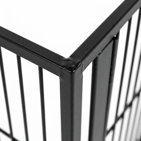 Child Guard for Corner Woodheaters — detail close-up