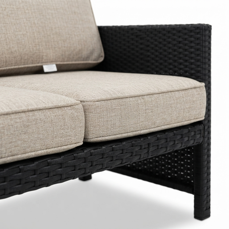 Space Lounge Chair and Ottoman — detail close-up