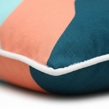Tuscan Skies Outdoor Cushion 45x45cm — detail close-up