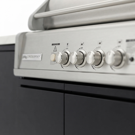 Crossray 4-Burner BBQ Outdoor Kitchen TC4KP-11 — detail close-up
