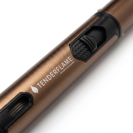 Tenderflame Pen Torch Lighter Bronze — detail close-up
