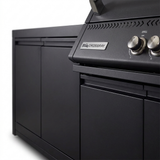 Crossray Xplor Bas BBQ Outdoor Kitchen GD4KB-02 - Black — detail close-up