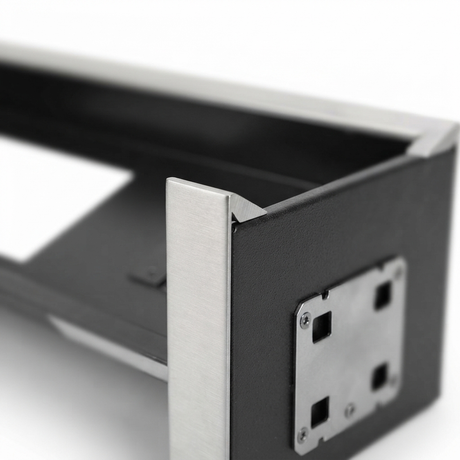 Flush Mount Enclosure for Max 3200W - White — detail close-up